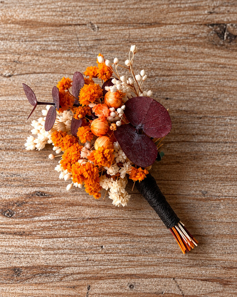 boutonniere-novio--orange-warm-b