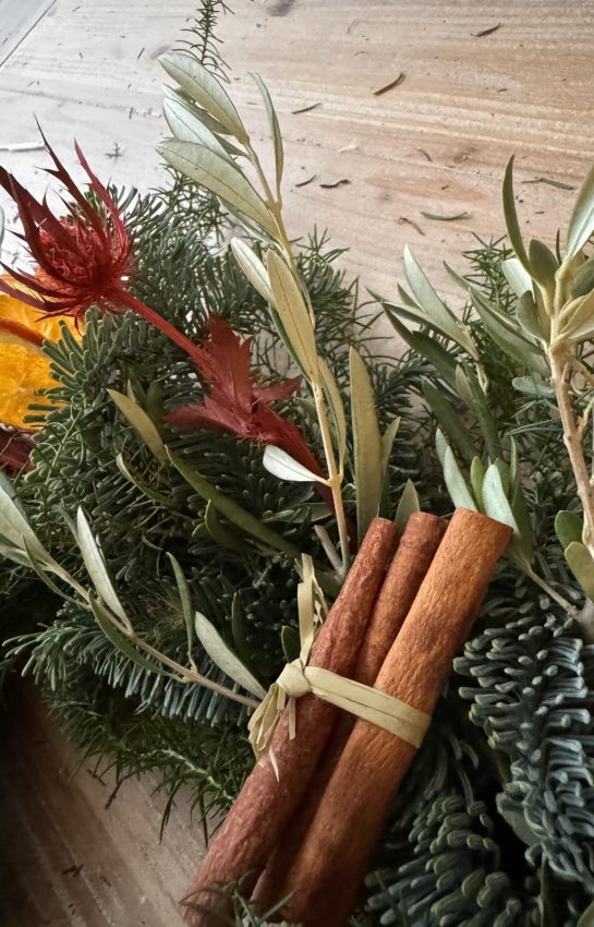 blossomy corona de navidad (2)